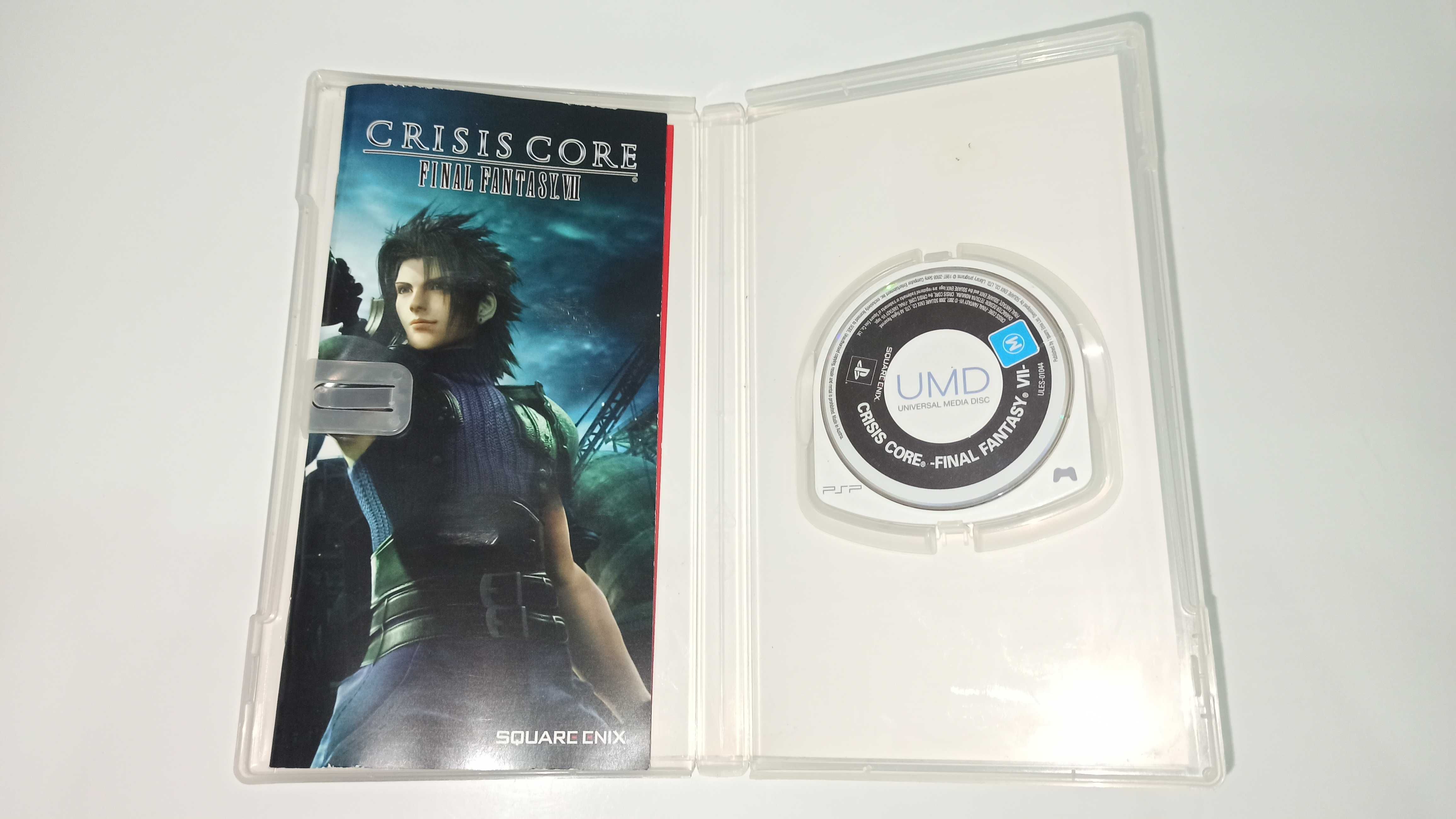 sony psp CRISIS CORE FINAL FANTASY VII unikat angielska wersja PREMIUM