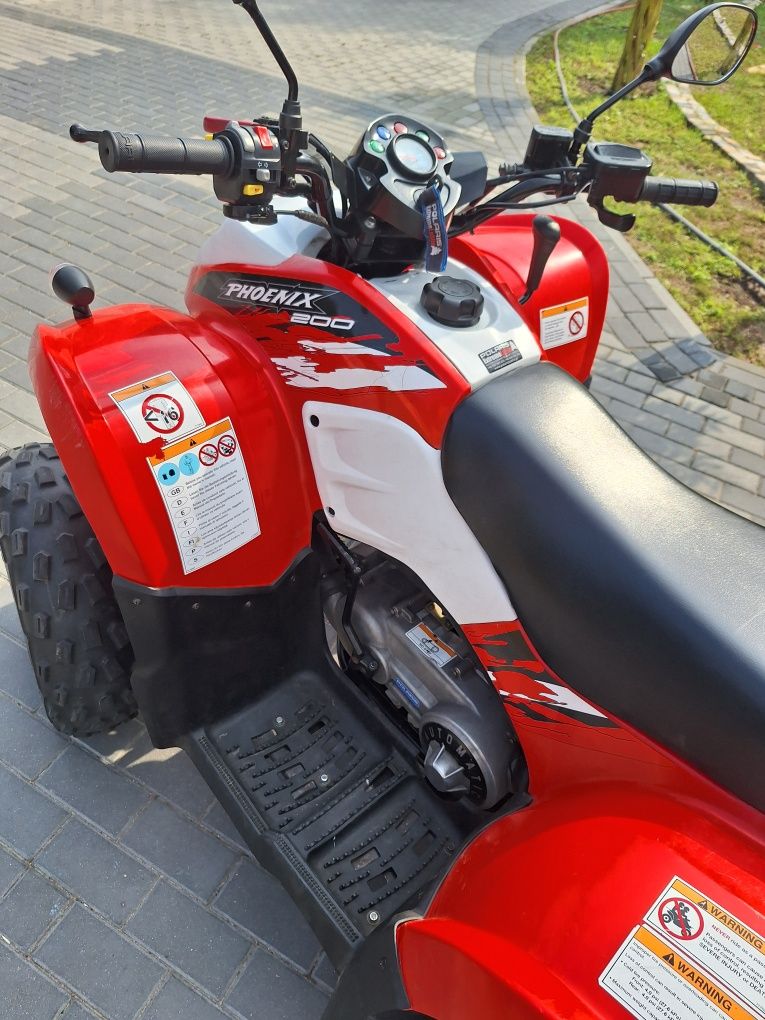 Dla dzieci Polaris pheonix 200 stan idealny drugi quad dokładam do zak