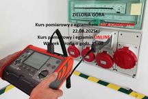 Zielona Góra szkolenie pomiarowe uprawnienia elektryczne G1 22.08.25