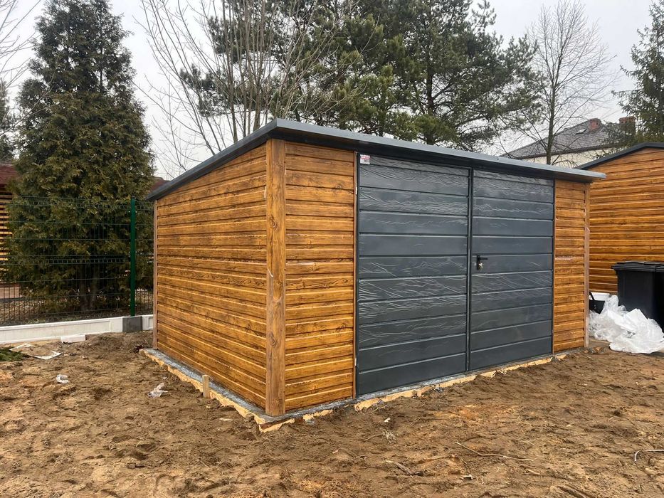 Garaż blaszak 4x2 Garaż blaszany schowek magazyn mały garaż na wymiar