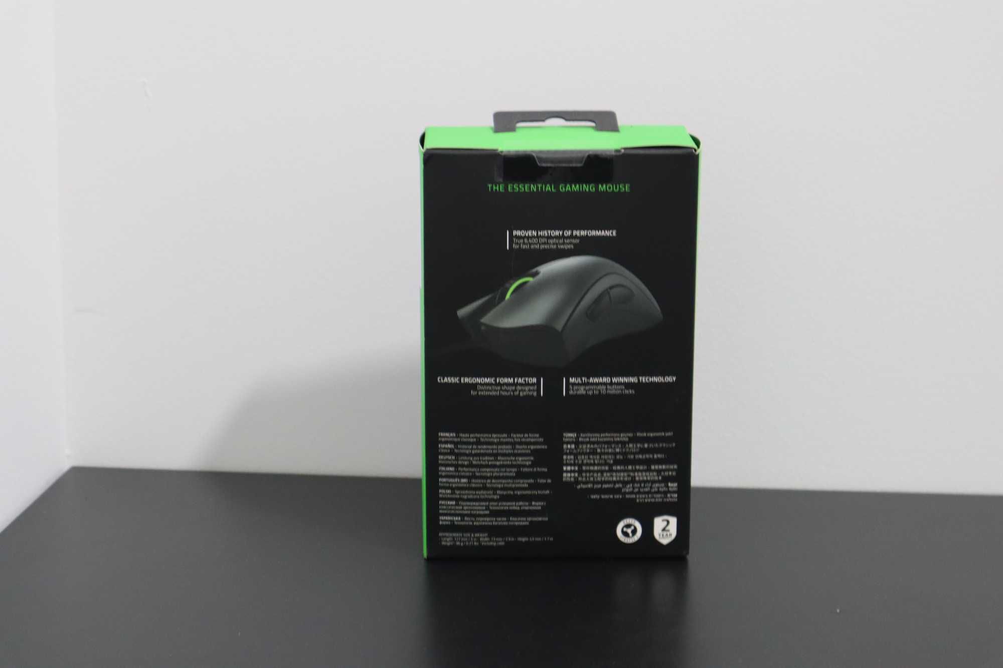 Rato Razer DeathAdder Essential Preto