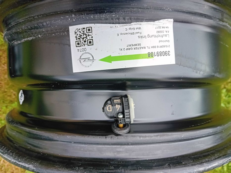 Felgi 16 5x115 NOWE czujniki Opel Astra J Insignia B Zafira C ORYGINAL