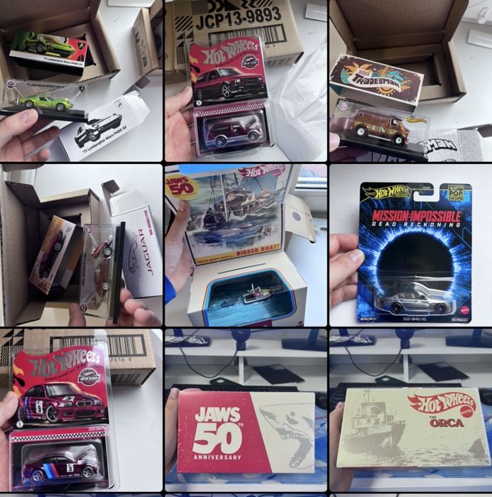 RLC та інші моделі Hot Wheels