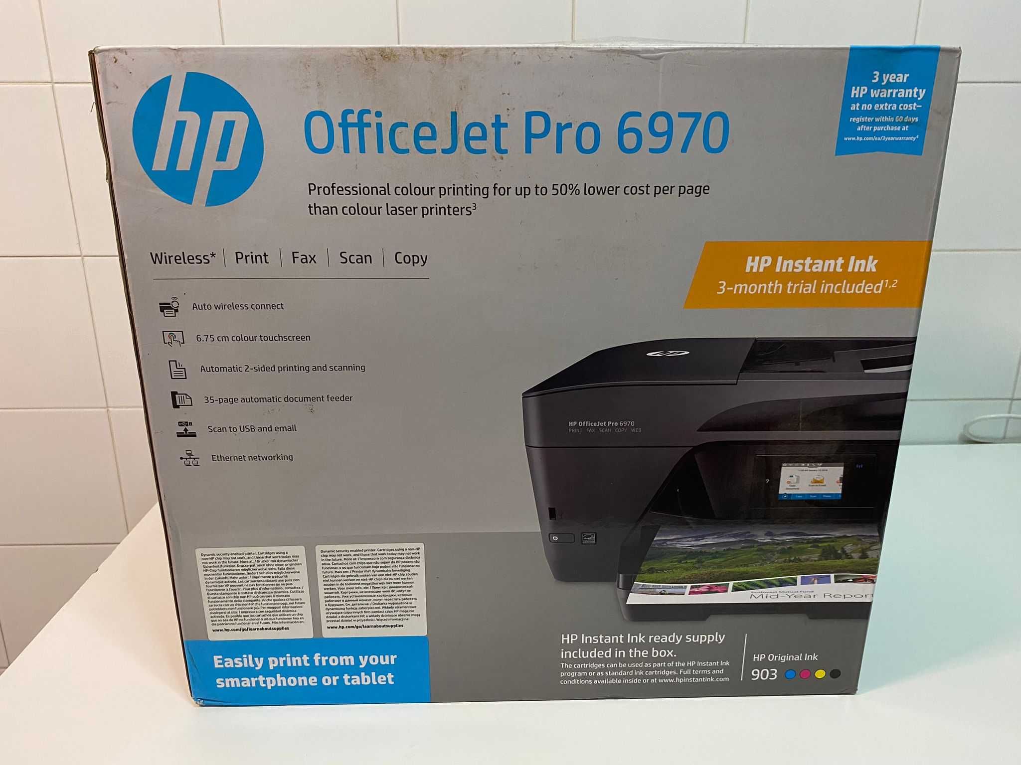 Vendo Impressora HP OfficeJet Pro 6970