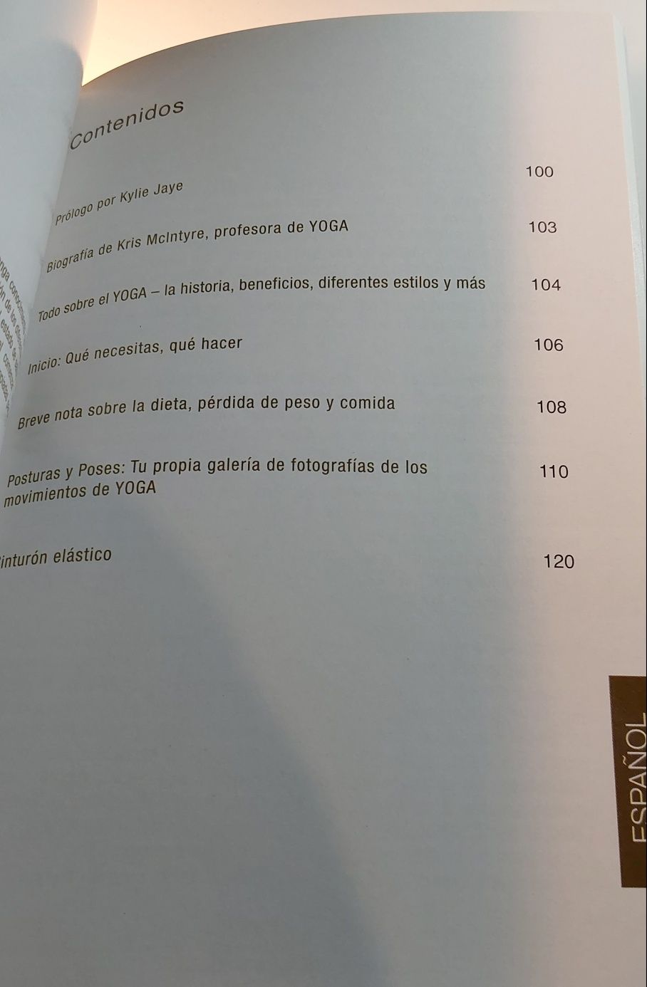Yoga Handbook (Manual de Yoga) Kylie Jaye, Kris McIntyre