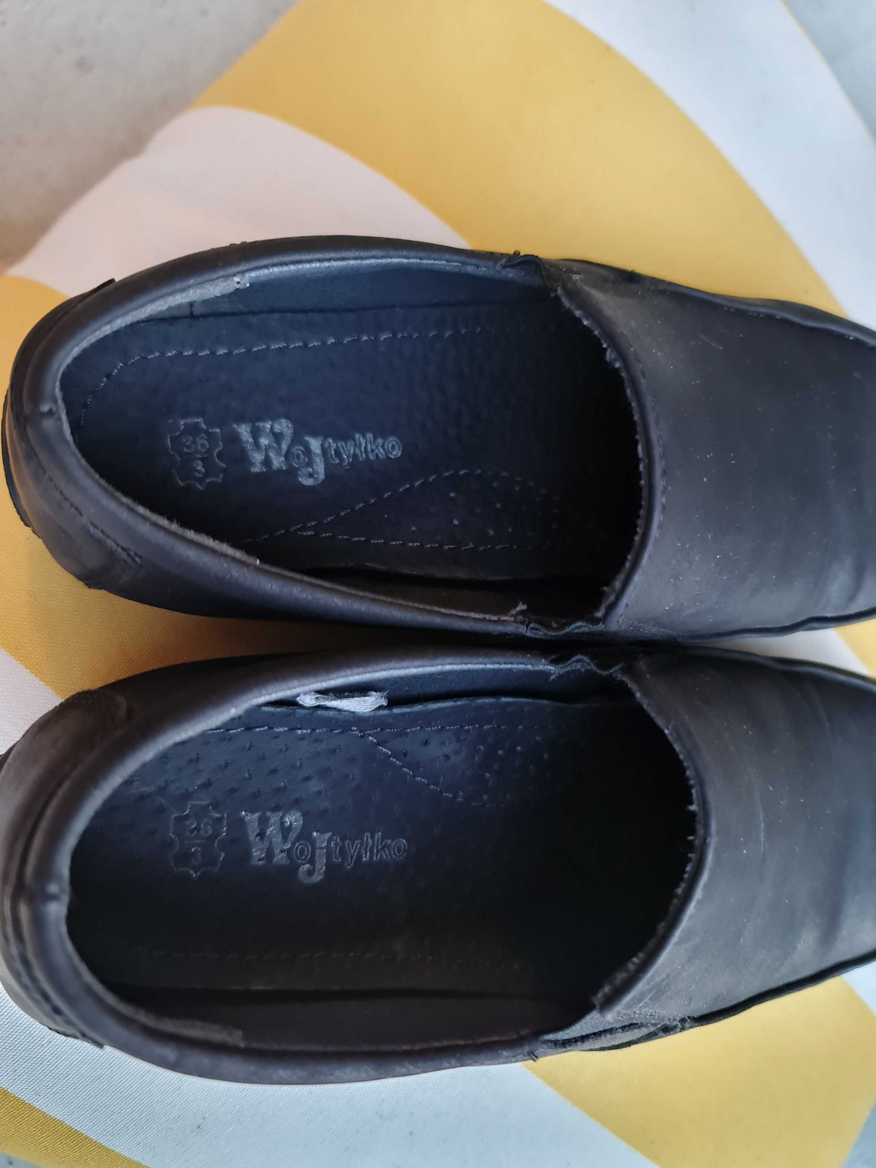 Buty Wojtyłko r.36 mokasyny eleganckie