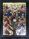 Деревянная икона спас древо жизни