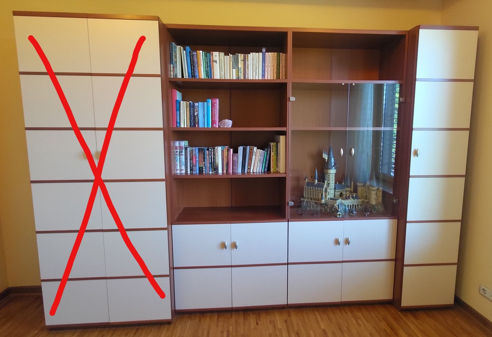 Meble Vox Romeo i Julia (regały, słupek, szafka nocna, łóżko, stolik)