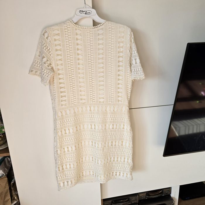 Sukienka boho Zara xl 42 xxl 44 krótki rękaw HM letnia mini koktajlowa