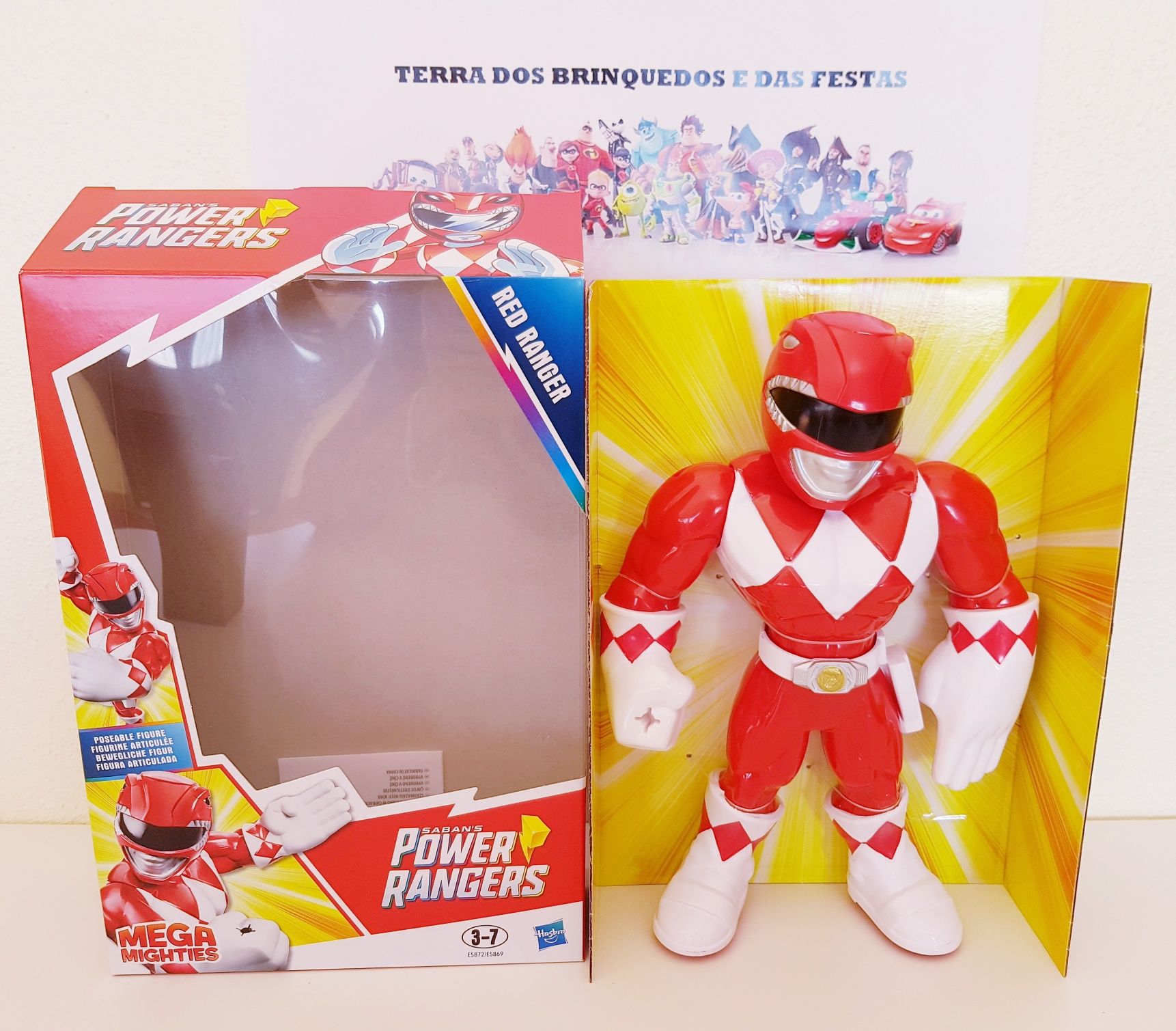 Figura Power Ranger Vermelho (Portes Incluidos)