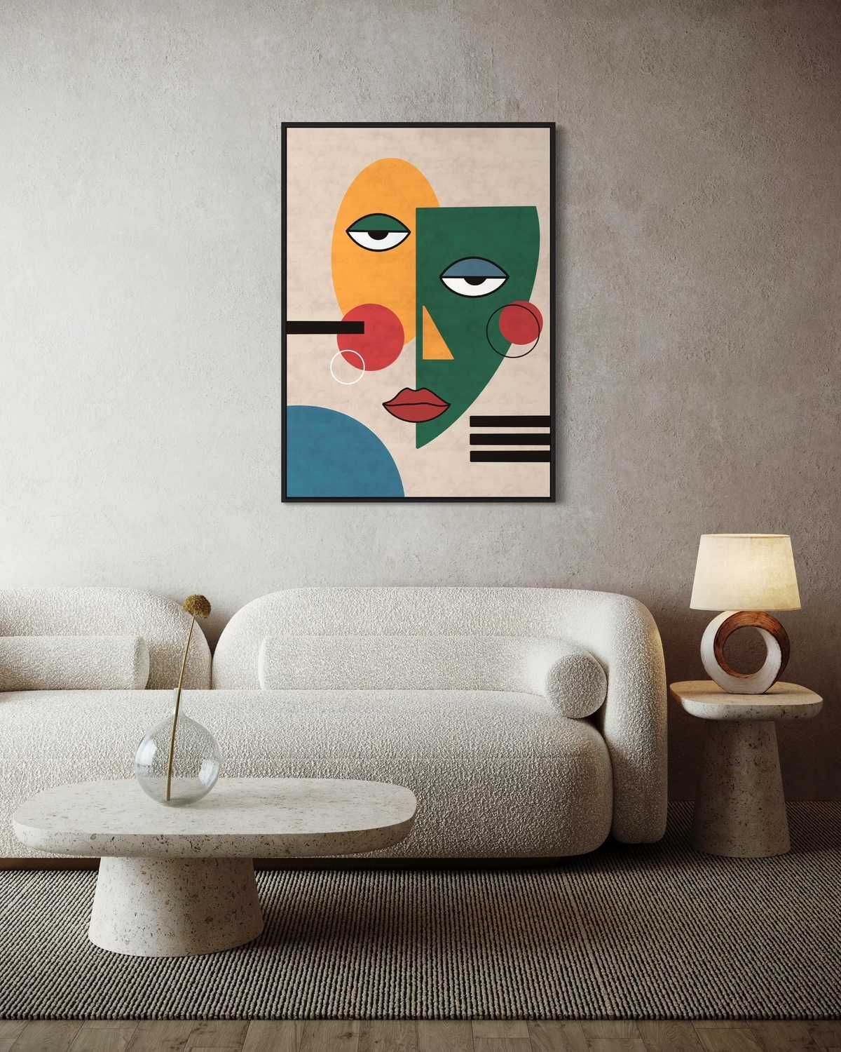 Plakat 50x70 płótno na krośnie