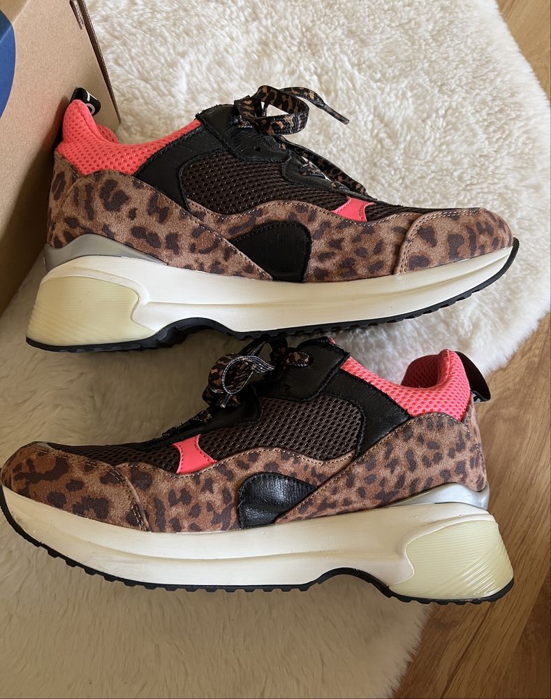 Replay • buty damskie w panterkę • 40 • jak nowe