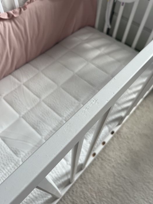 Łóżeczko dziecięce 120x60 wraz z materacem