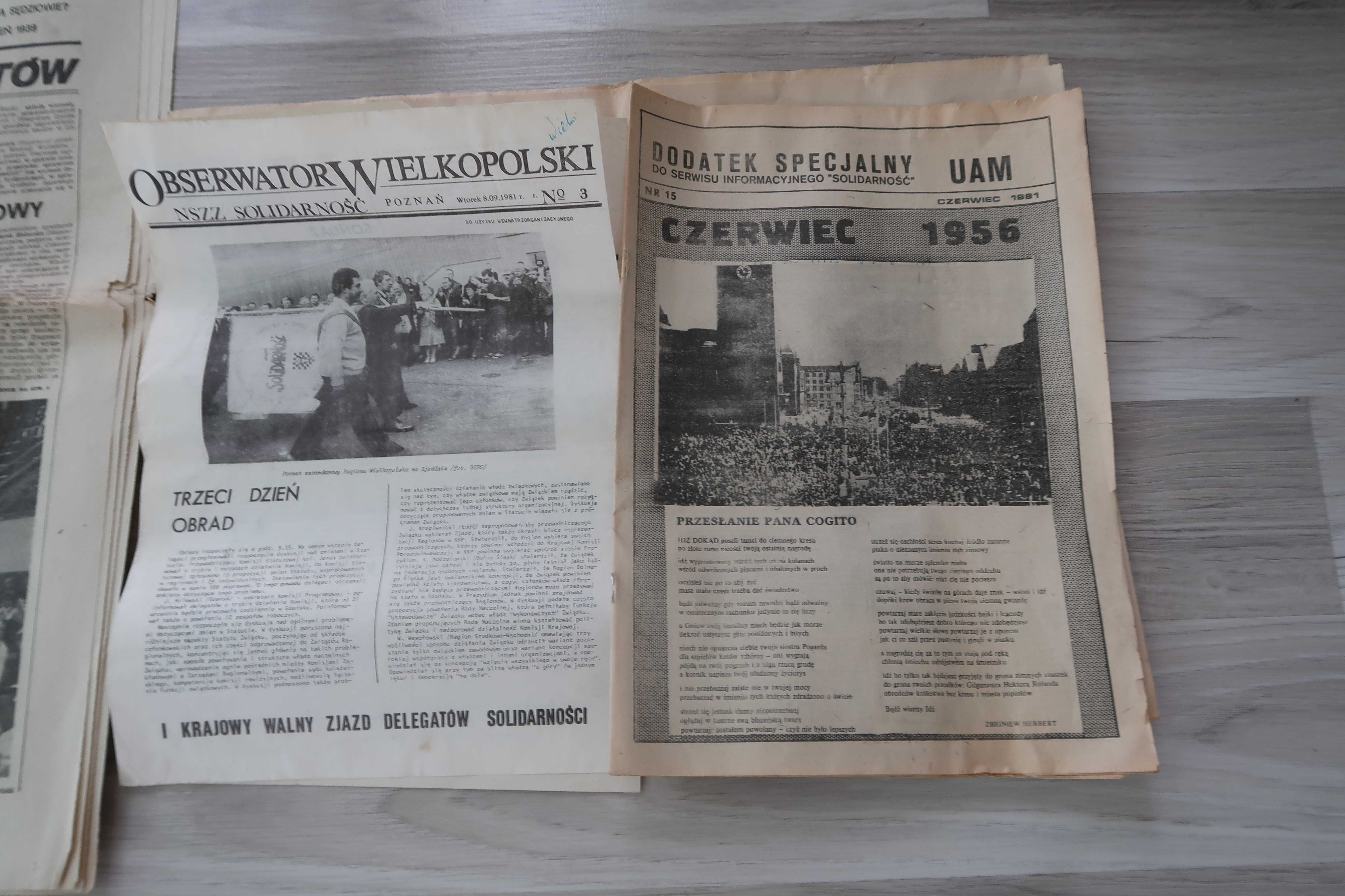 tygodnik Solidarność z 1981r.