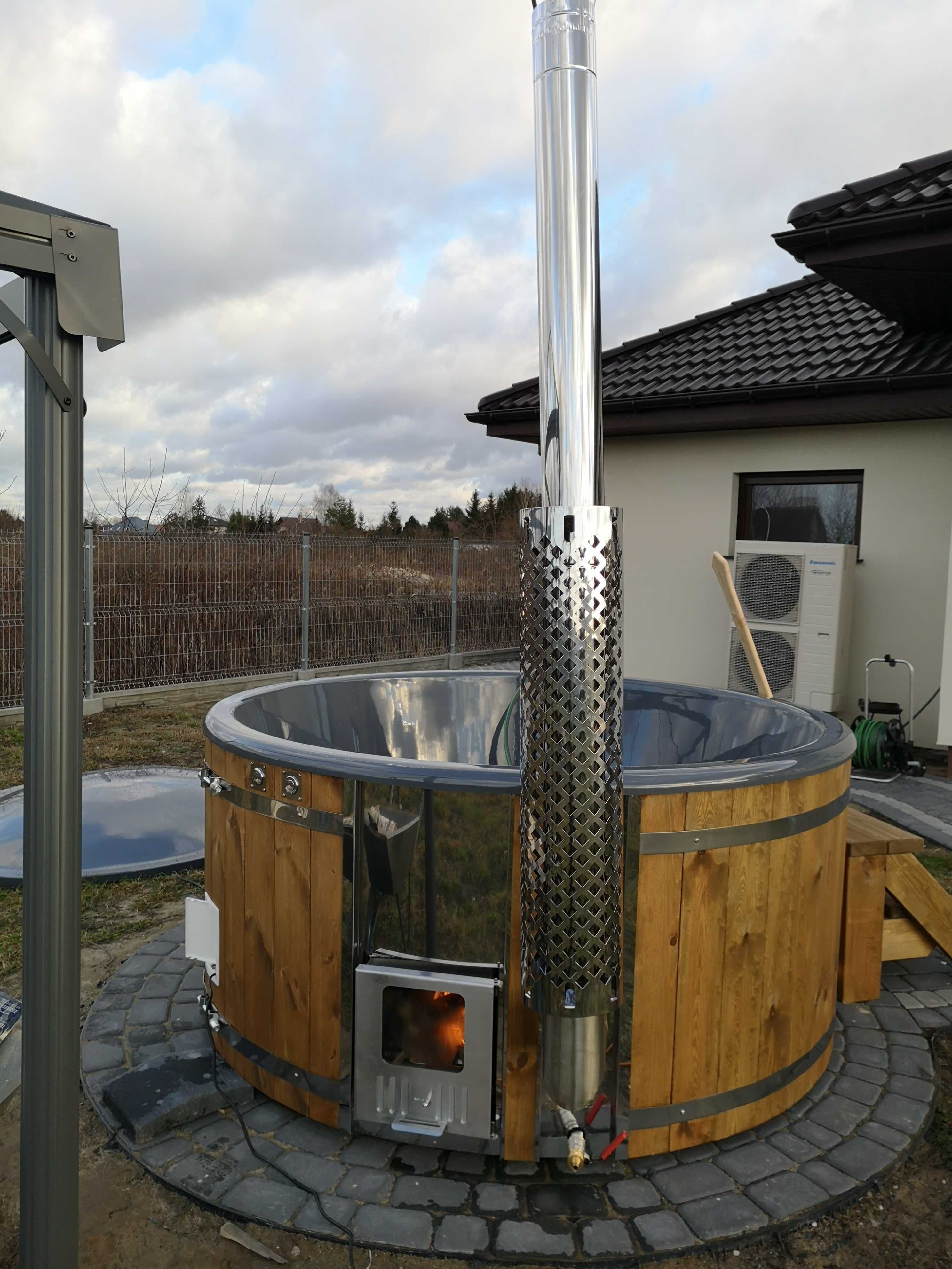 Luxury Hot Tub Gorąca Beczka Kąpielowa Balia Ruska Bania Jacuzzi