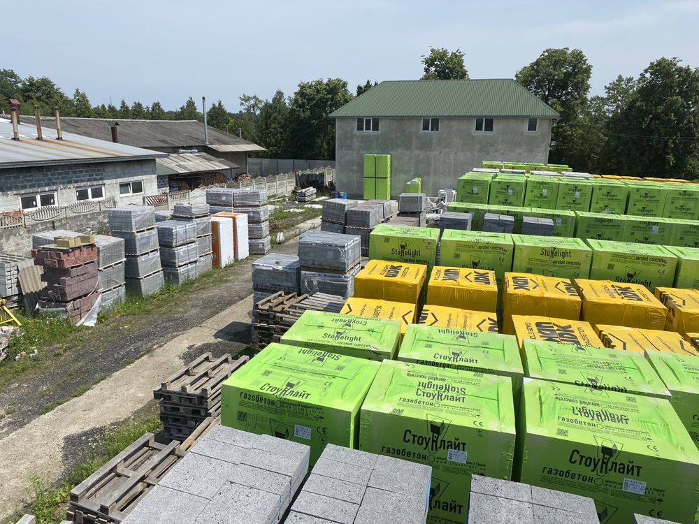 Газоблоки. Блоки Stоnelight та UDK. Газоблоки в Івано-Франківськ обл.