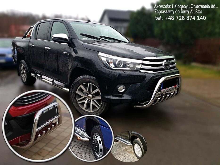 Toyota HILUX Podesty Orurowanie