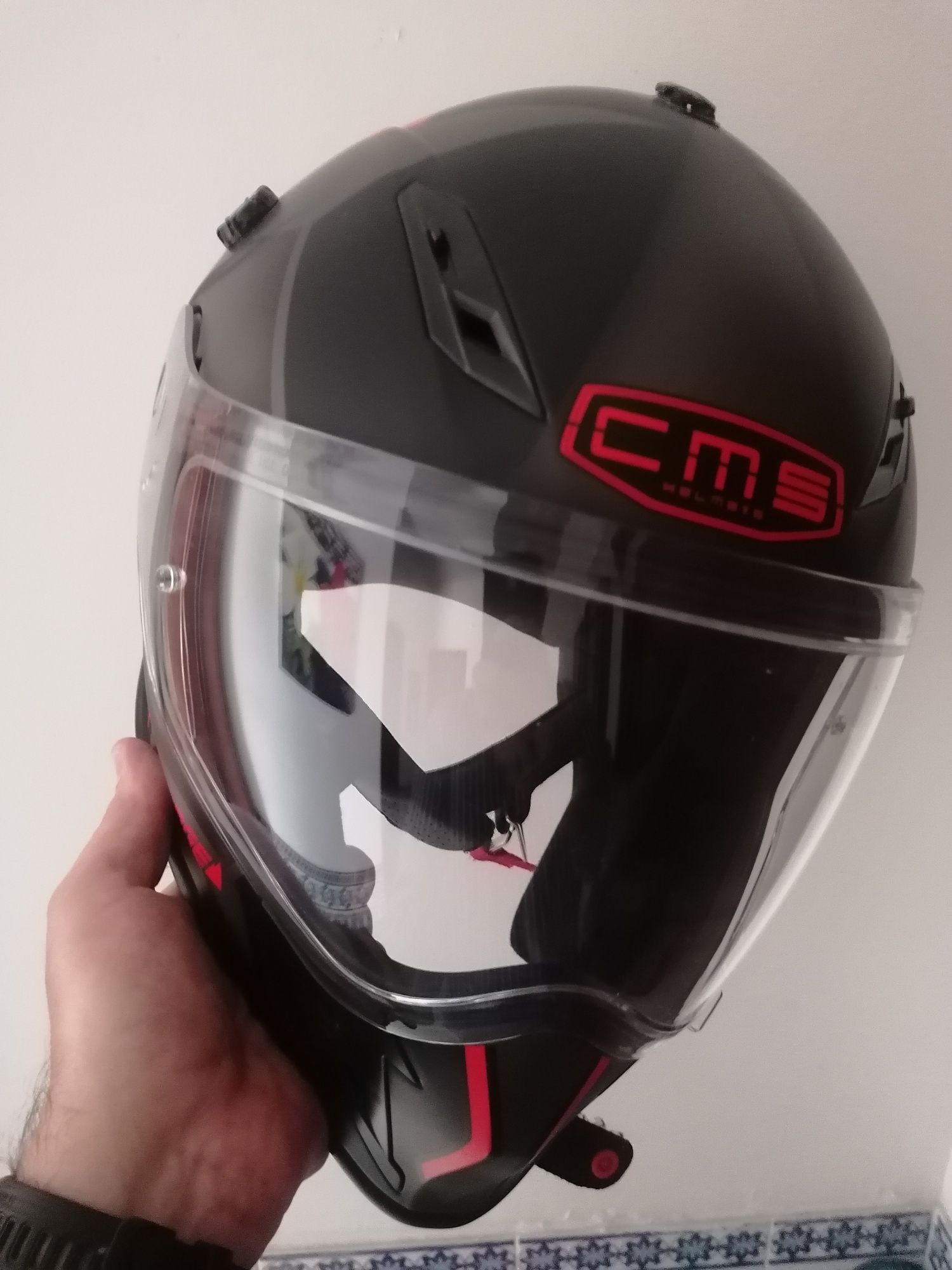 Capacete CMS (como novo)