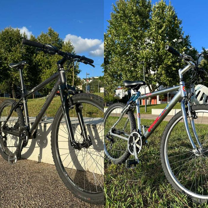 2 bicicletas: RockRider e Shimano21