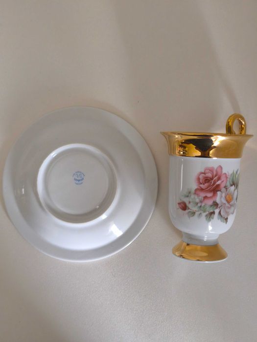 Chávena de chá em porcelana