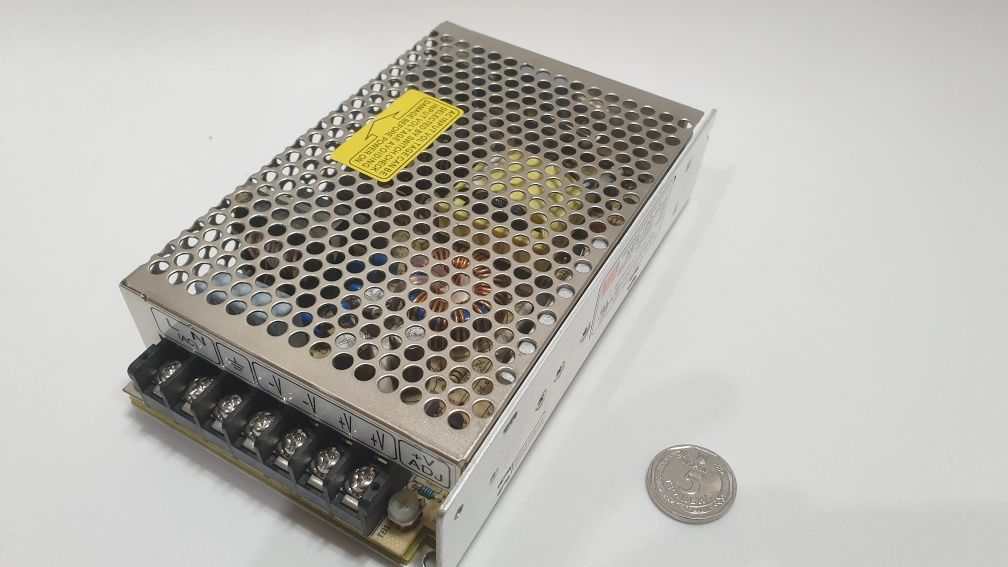 MW Источник, блок питания 220 / 12v Mean well NES-100-12 . 8,5A