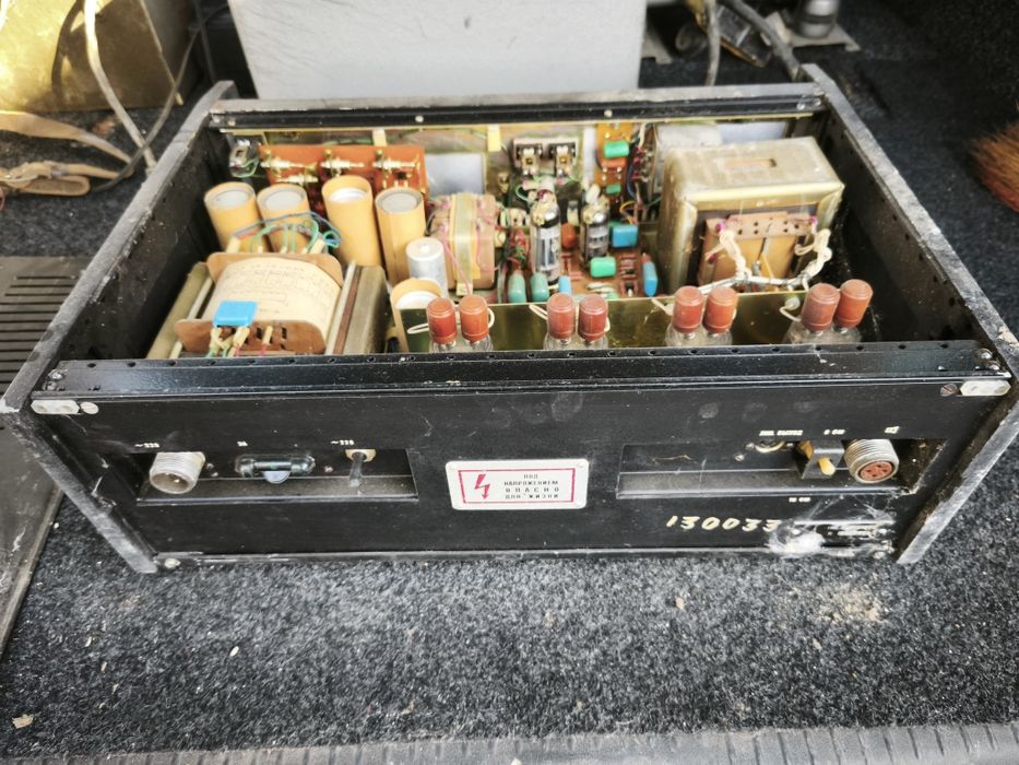 Комплект лампових концертних підсилювачів ЛОМО (СРСР)