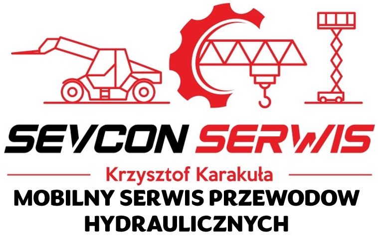 Mobilny serwis przewodów hydraulicznych - zakuwanie przewodów
