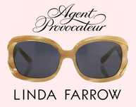 Óculos de Sol Agent Provocateur Oversized Listrado e Cinza PVP: 310€