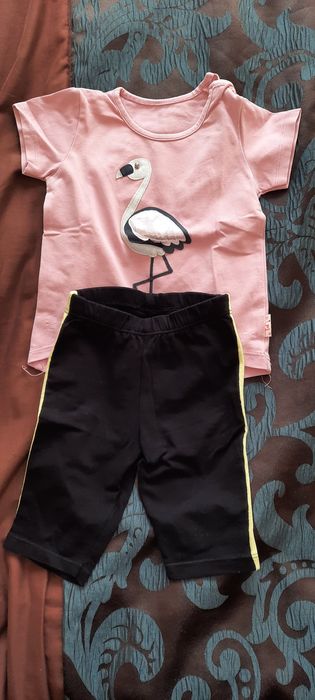 Bluzeczka i spodenki dla dziewczynki
