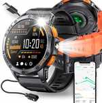 Smartwatch wodoodporny z latarką