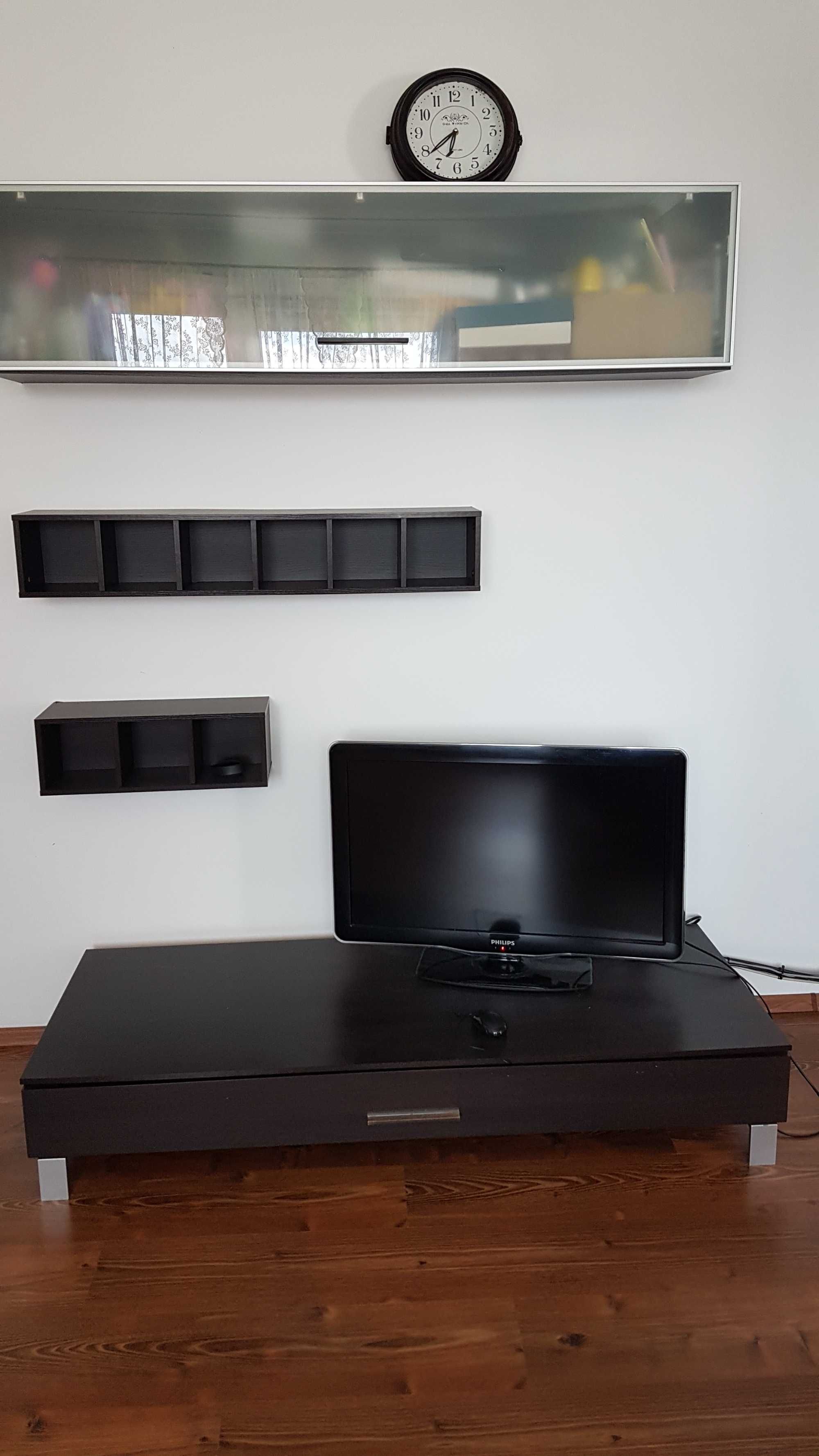 witryna + rtv BRW wenge