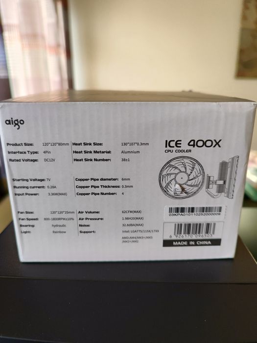 Cooler de CPU RGB PWM