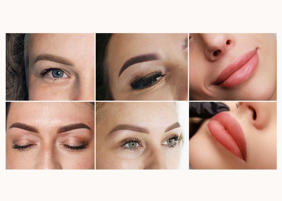 Makijaż permanentny brwi i ust, brwi permanentne, Sosnowiec, 400zł