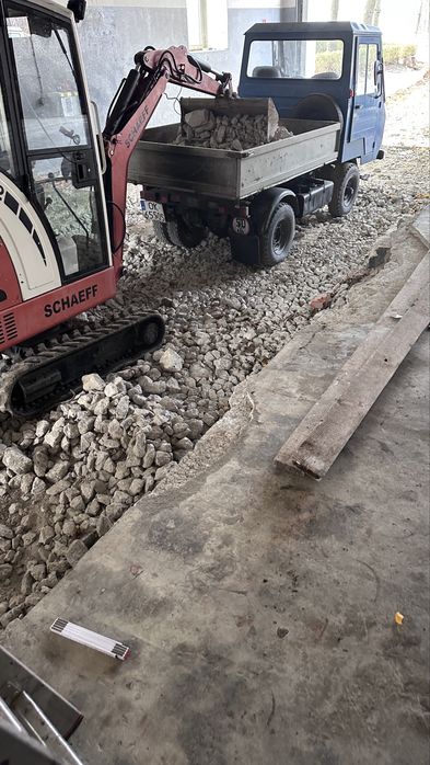 Usługi minikoparką glebogryzarką niwelacja terenu