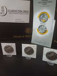 Moeda 7.5€ capitais ibero-americanas Lisboa ( elétrico )
