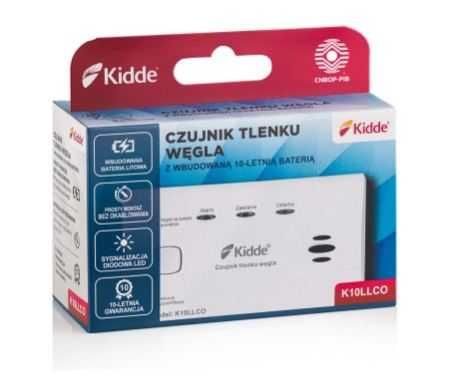 Czujnik detektor tlenek węgla (CO) Czad K10LLCO Kidde