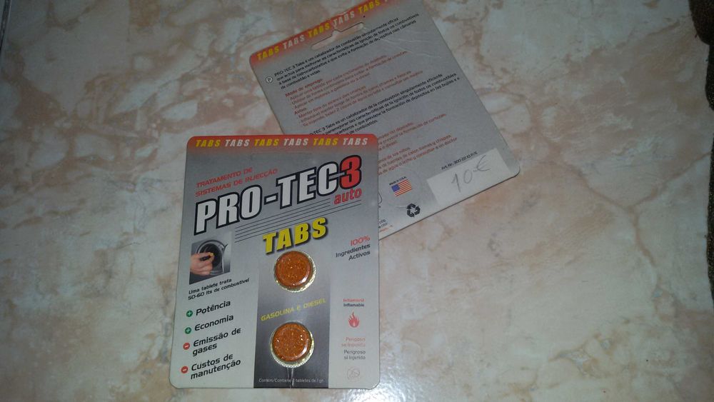 Aditivo/Pastilhas para Carros Injeção Gasolina/Diesel (NOVA)