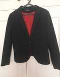 Blazer preto curto - Mango - Tamanho 40