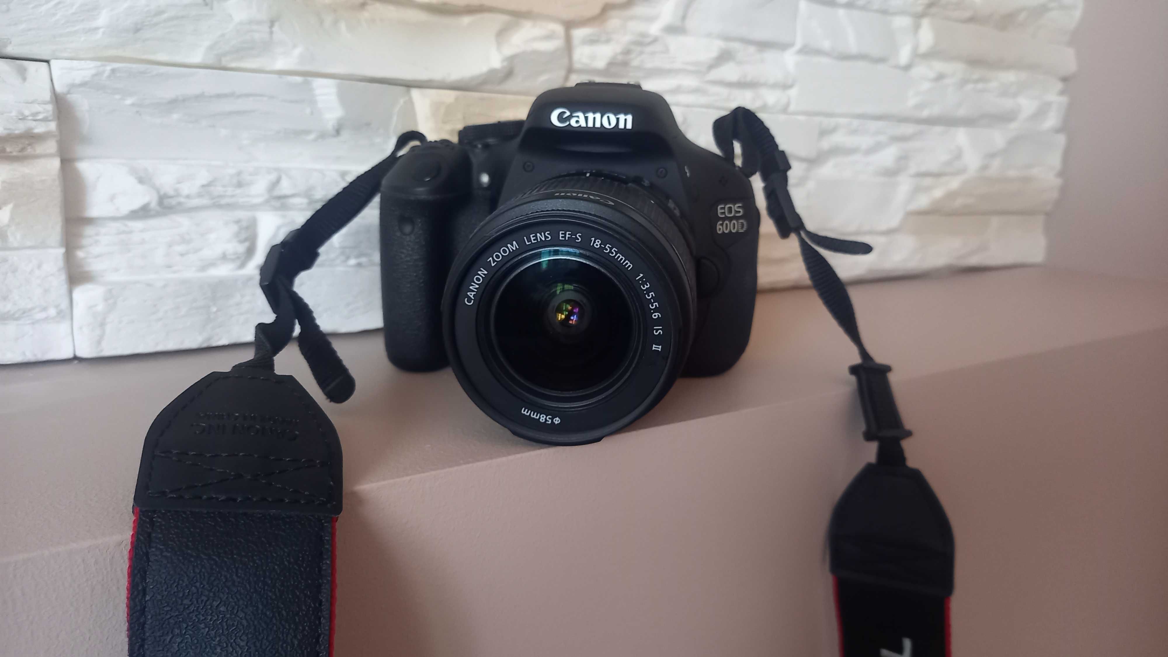 Canon eos 600D aparat fotograficzny lustrzanka