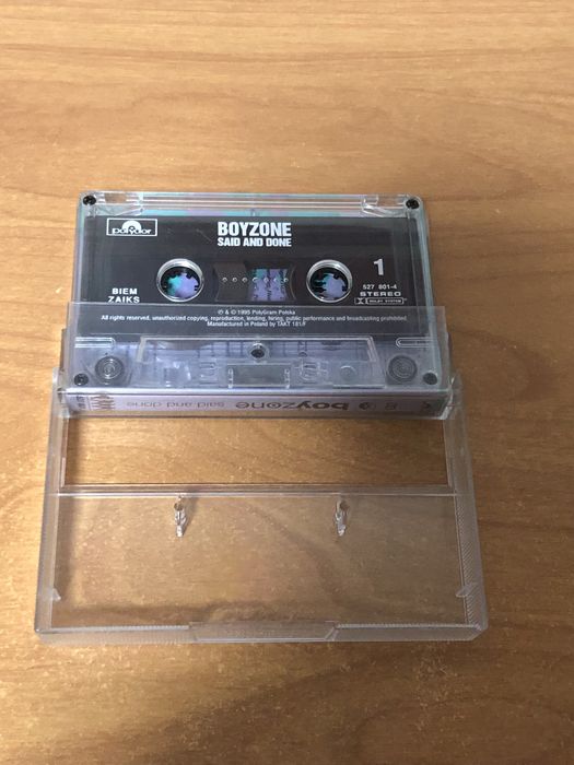 Boyzone "said and done " kaseta magnetofonowa