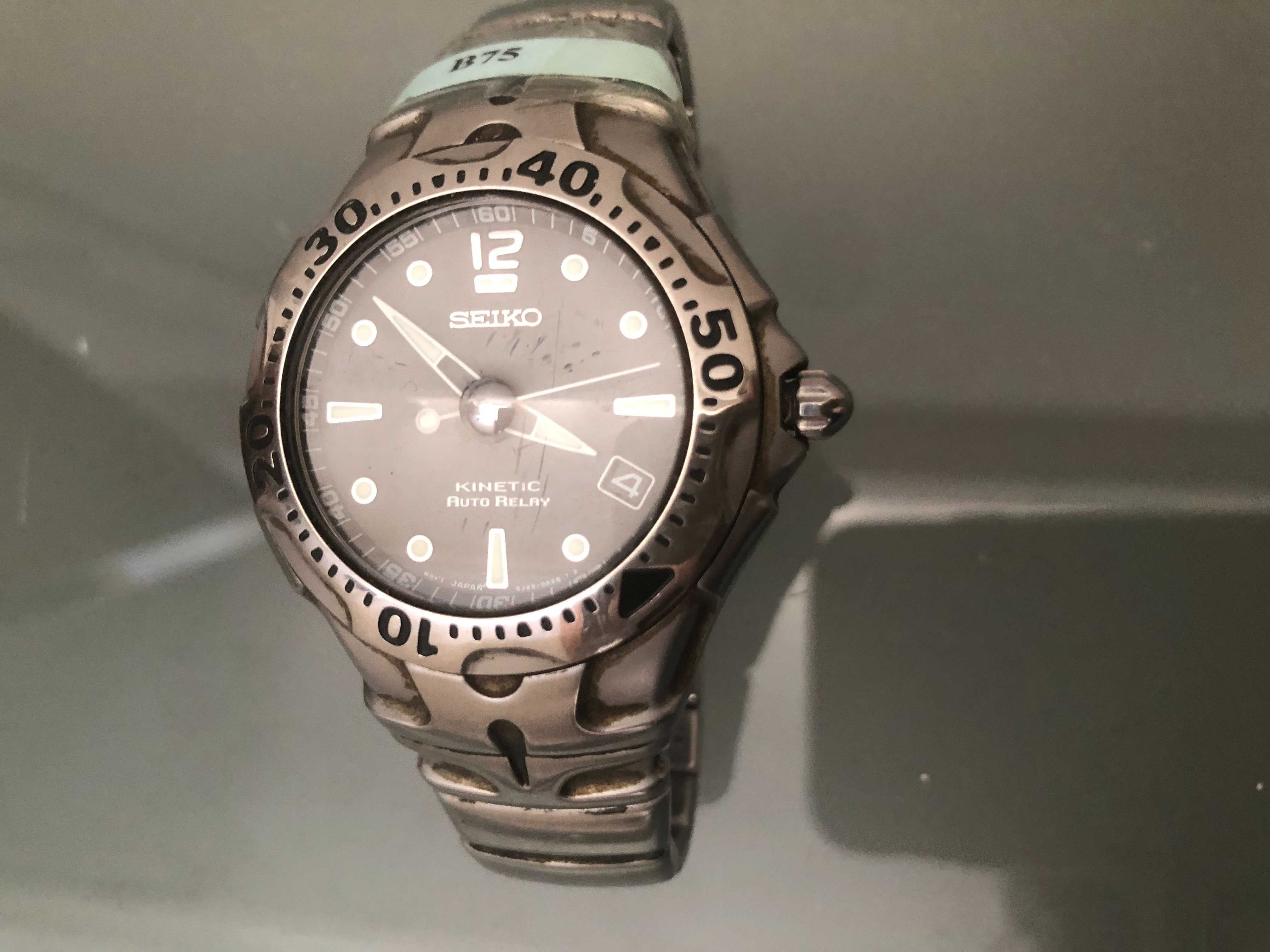 Seiko Kinetic Auto Relay 5J22 - OA50