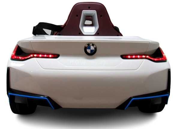 Auto na akumulator Autko dla dziecka BMW i4 Białe Pojazd Zabawka RATY!
