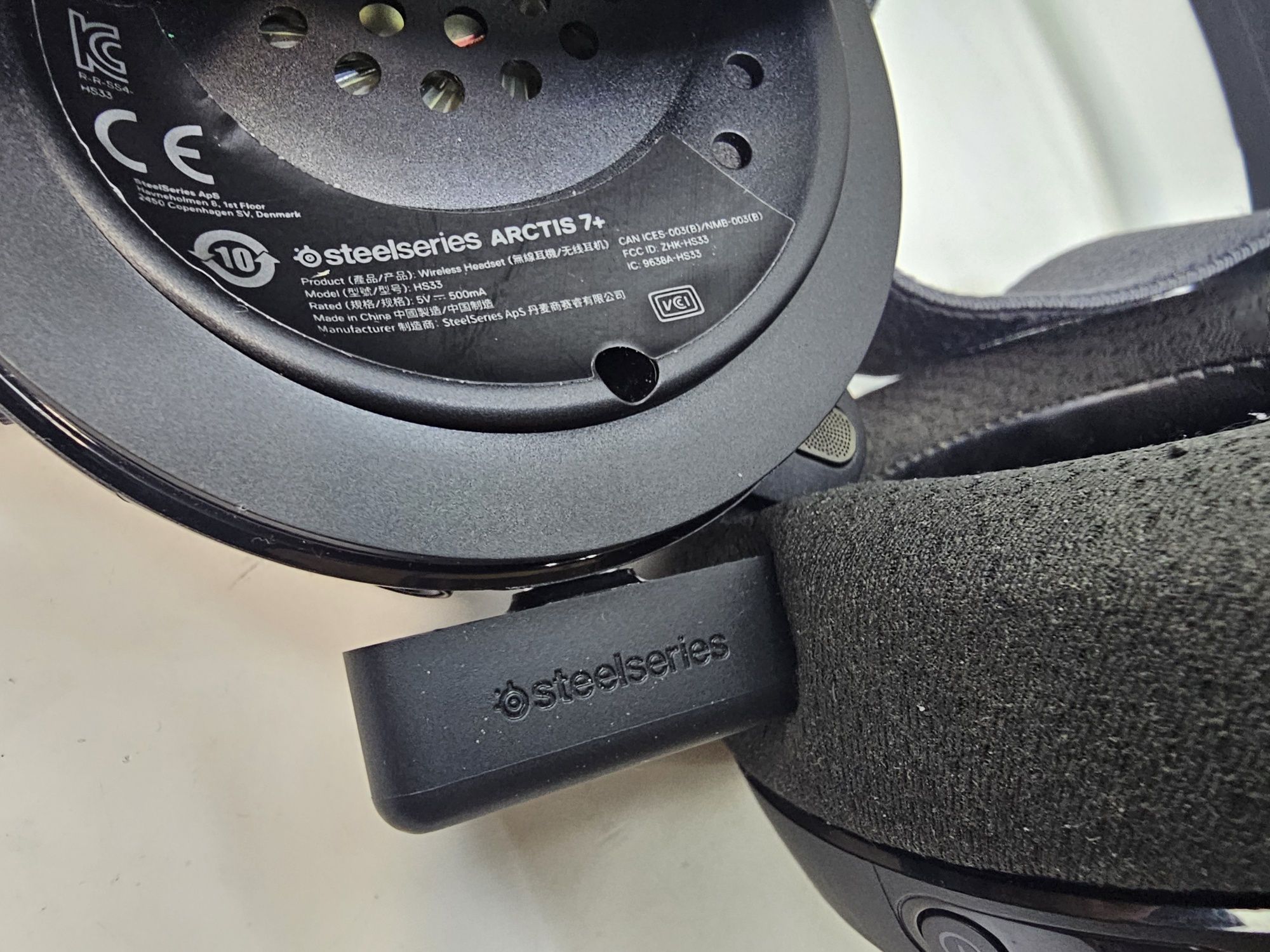 Ігрові навушники SteelSeries Arctis 7+ black