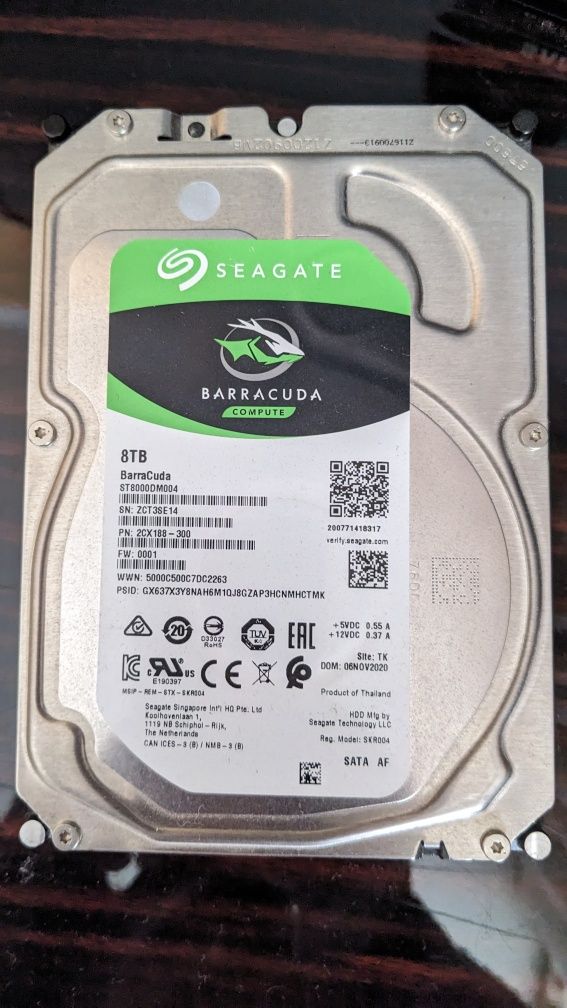 Жорсткий диск 8Тб Seagate