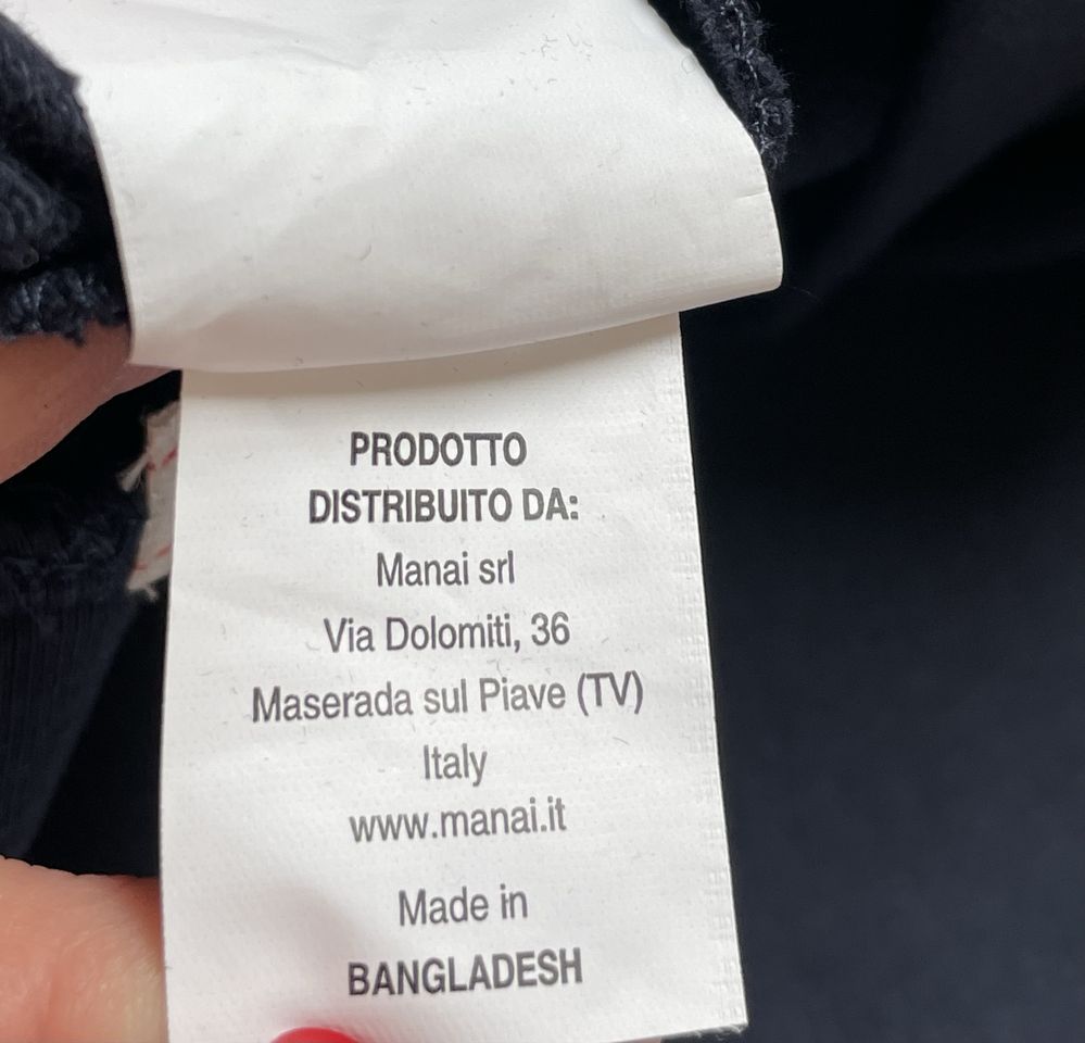 152-158 MANAI granatowe bawełniane spodnie legginsy markowe navy