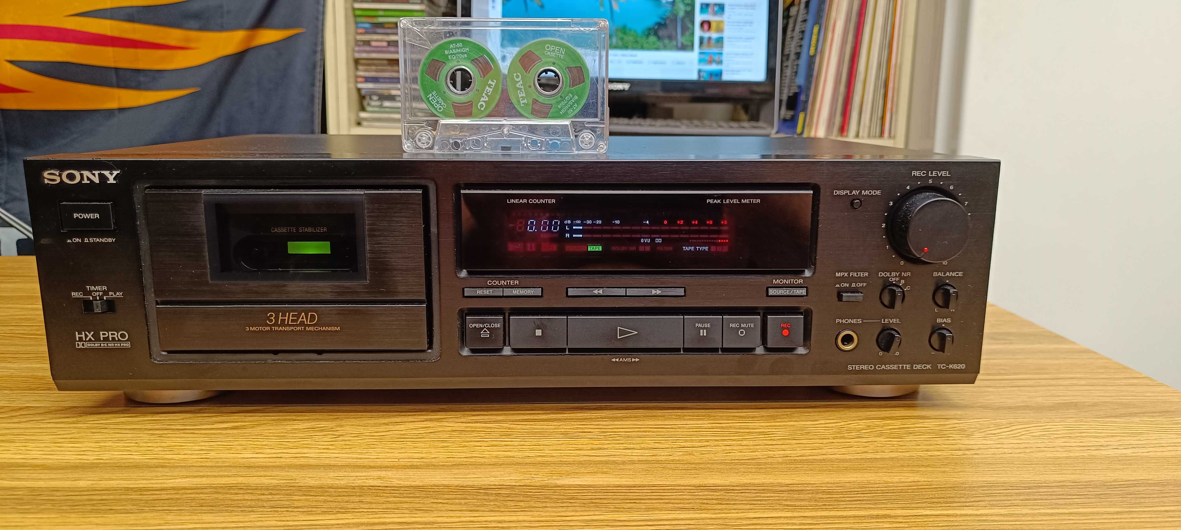 Кассетна дека Sony TC-K620- 3-Нeаd