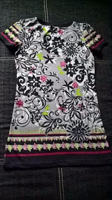 Piękna sukienka/tunika w stylu vintage (rozm. 164)