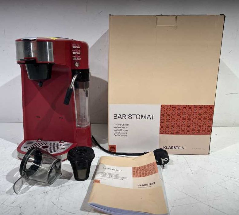 Кофеварка капучино плюс чай 2 в 1 Klarstein Baristomat