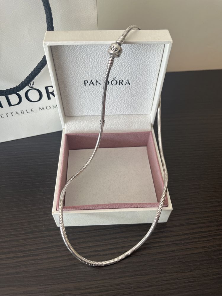 Naszyjnik łańcuszek Pandora 50 cm