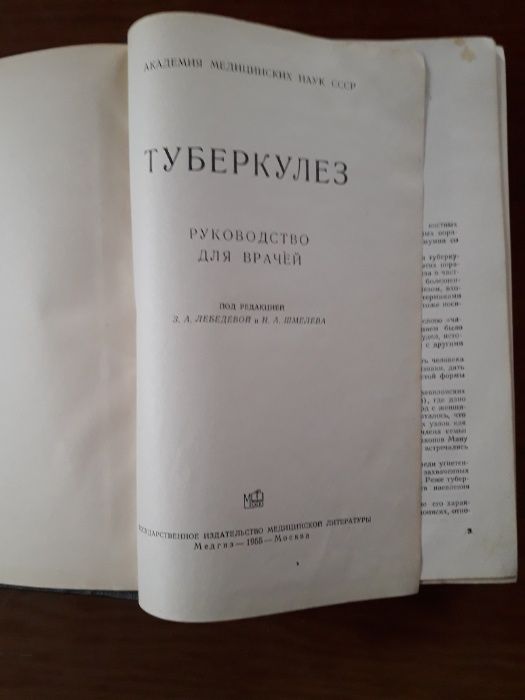 Лебедева З.А., Шмелев Н.А. Туберкулез. Руководство для врачей